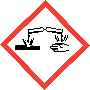 Piktogramm GHS05 Ätzwirkung